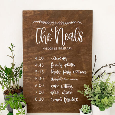 Wedding Signage